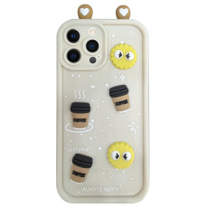 Чехол TPU Toys Case with Ears для Apple iPhone 15 Pro (6.1")