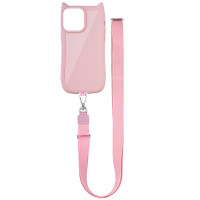 Чехол TPU GETMAN Cat with straps для Apple iPhone 13 / 14 (6.1")