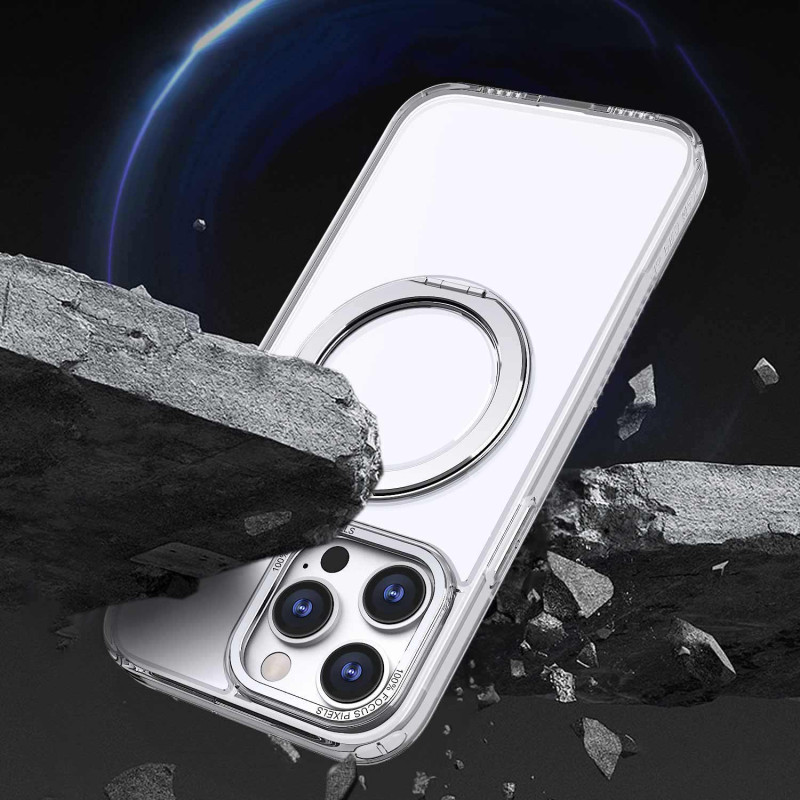 Чехол TPU+PC Empire with MagSafe and Ring для Apple iPhone 15 Pro Max (6.7")
