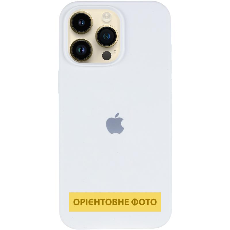 Чехол Silicone Case (AA) Logo with MagSafe для Apple iPhone 17 Pro (6.3")