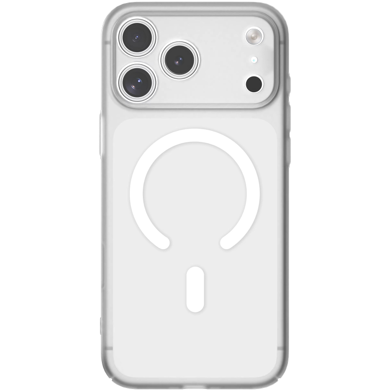 Чехол PC Slim Matte with Magnetic Fit (camera button) для Apple iPhone 17 Pro (6.3")