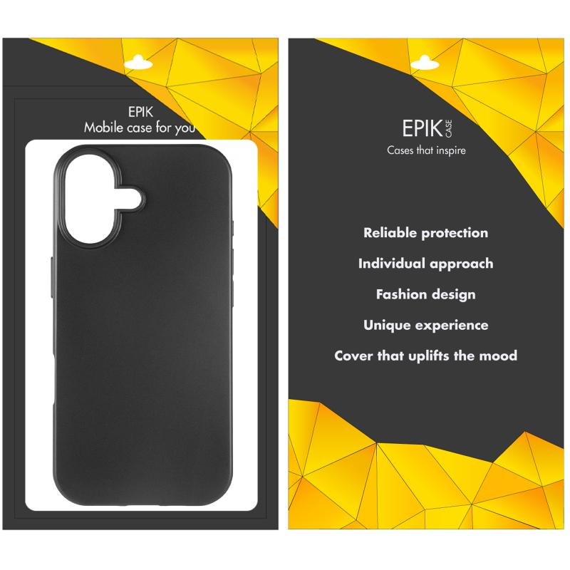 Чехол TPU Epik Black для Apple iPhone 17 (6.3")