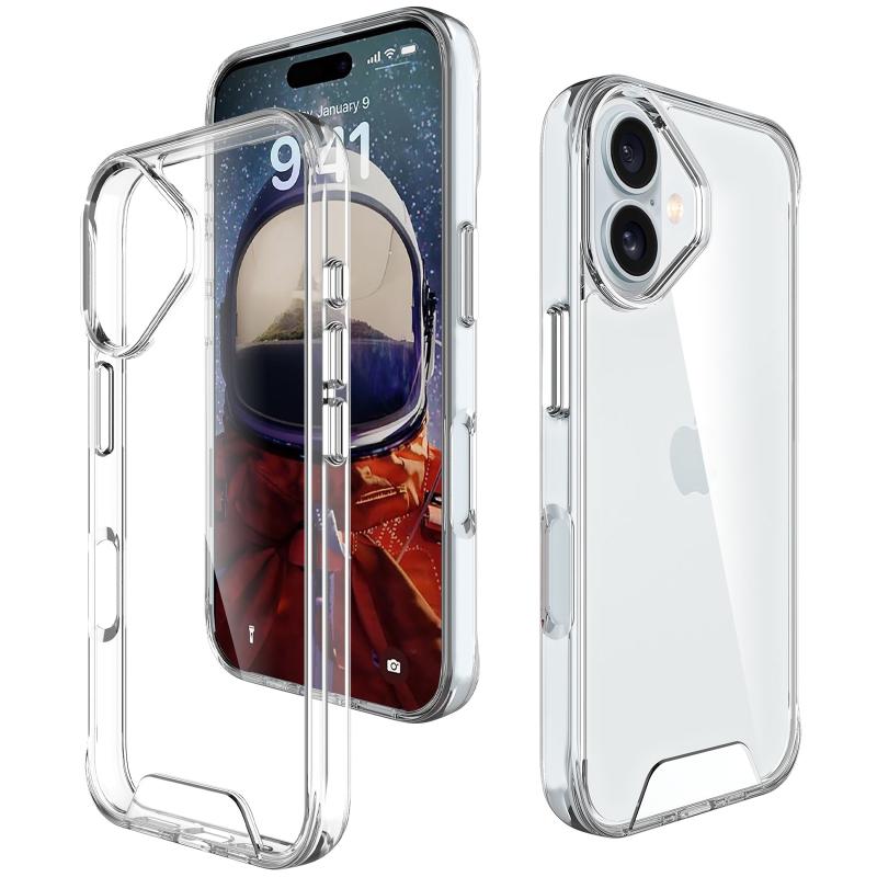 Чехол TPU Space Case transparent для Apple iPhone 17 (6.3")