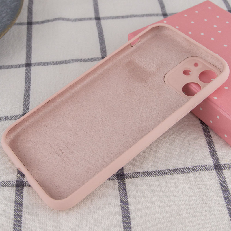 Чехол Silicone Case Full Camera Protective (AA) для Apple iPhone 12 (6.1")