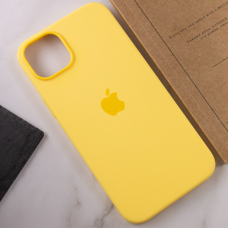 Чехол Silicone case (AAA) full with Magsafe для Apple iPhone 14 Pro (6.1")