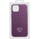 Кожаный чехол Leather Case (AAA) with MagSafe and Animation для Apple iPhone 13 (6.1")