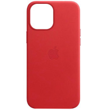 Кожаный чехол Leather Case (AAA) для Apple iPhone 12 Pro / 12 (6.1")