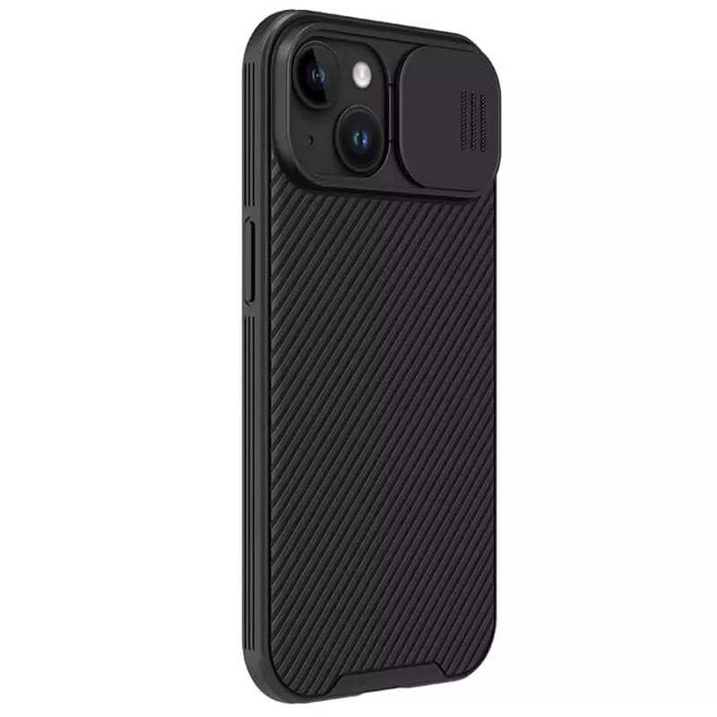 Карбоновая накладка Nillkin CamShield Pro для Apple iPhone 15 (6.1")