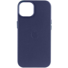 Кожаный чехол Leather Case (AA Plus) with MagSafe для Apple iPhone 12 Pro / 12 (6.1")