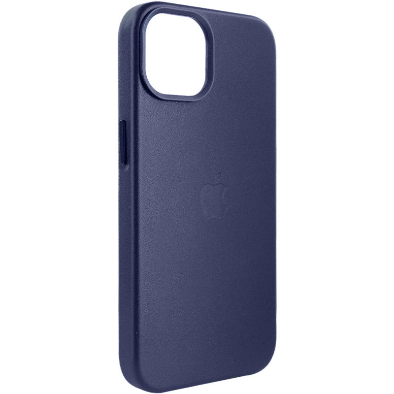 Кожаный чехол Leather Case (AA Plus) with MagSafe для Apple iPhone 12 Pro / 12 (6.1")