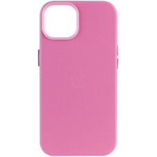 Уценка Кожаный чехол Leather Case (AA Plus) with MagSafe для Apple iPhone 14 (6.1")