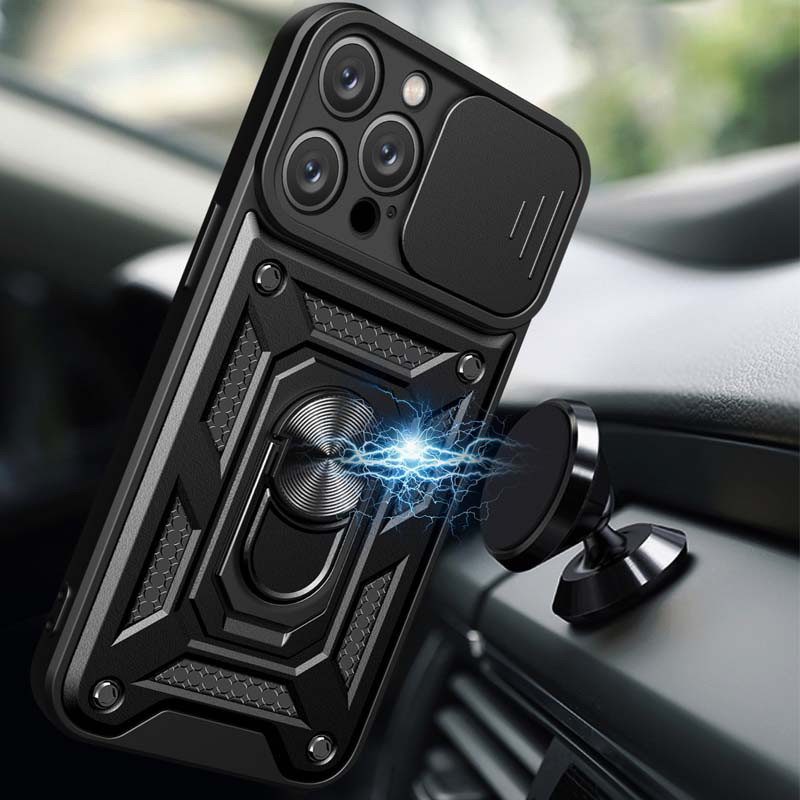 Ударопрочный чехол Camshield Serge Ring для Apple iPhone 13 Pro (6.1")
