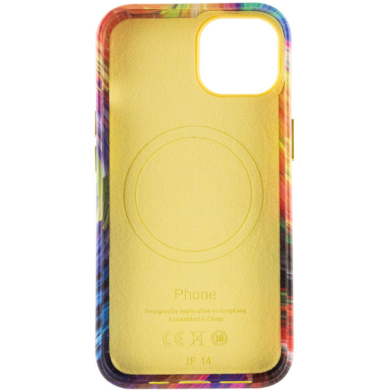 Кожаный чехол Colour Splash with MagSafe для Apple iPhone 12 Pro / 12 (6.1")