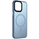 TPU+PC чехол Metal Buttons with MagSafe Colorful для Apple iPhone 14 (6.1")
