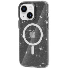 Чехол TPU Galaxy Sparkle (MagFit) для Apple iPhone 15 (6.1")
