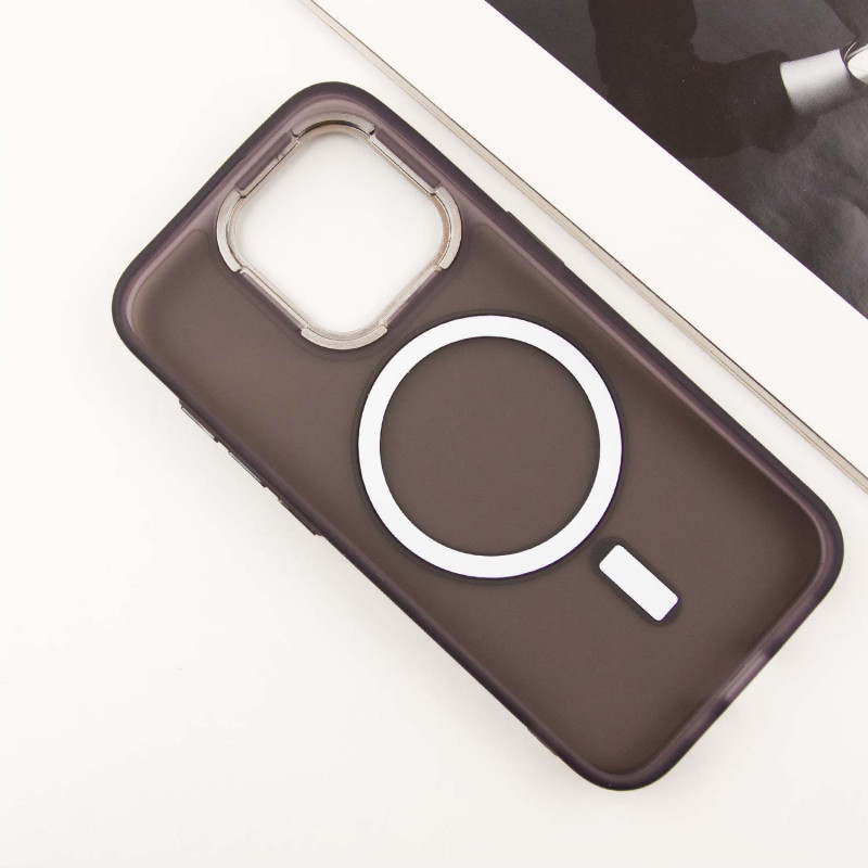 Чехол TPU+PC Lily with MagSafe для Apple iPhone 12 Pro / 12 (6.1")