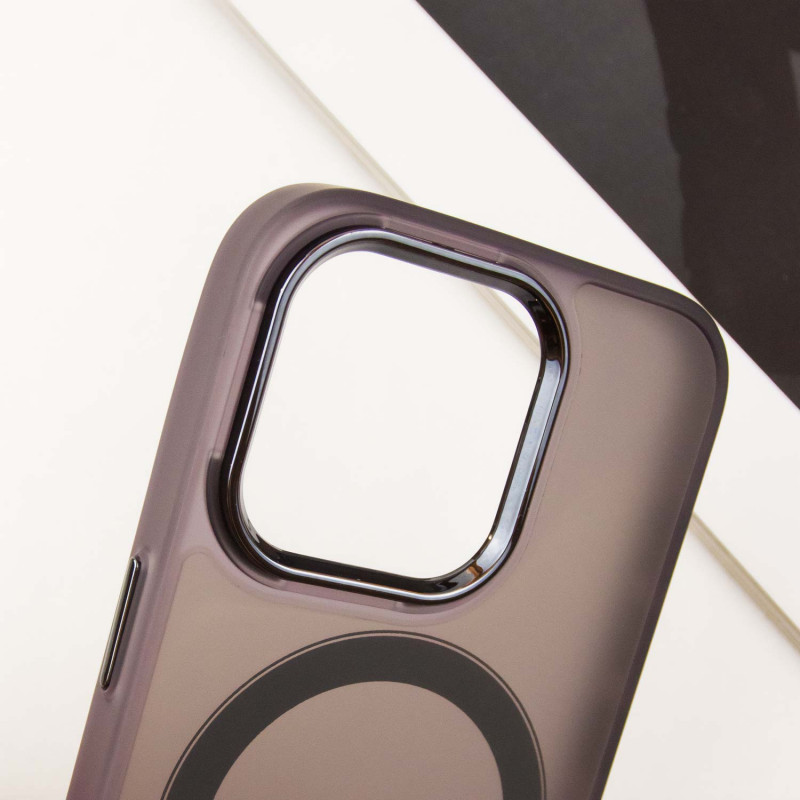 Чехол TPU+PC Lily with MagSafe для Apple iPhone 12 Pro / 12 (6.1")