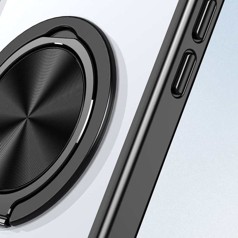 TPU+PC чехол Metal Ring with MagSafe для Apple iPhone 15 Pro Max (6.7")