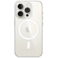 Чехол TPU Clear Case with MagSafe для Apple iPhone 15 Pro (6.1")