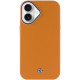 Чехол PC+Leather SGP with MagSafe для Apple iPhone 16 (6.1")