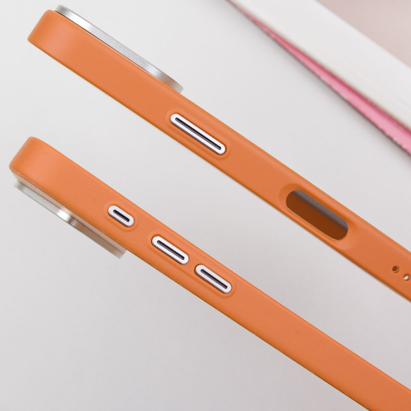 Чехол PC+Leather SGP with MagSafe для Apple iPhone 16 (6.1")