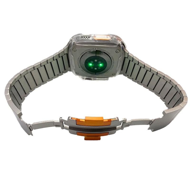 Уценка Ремешок Steel для Apple Watch 42(ser.1-3)/44/45/46/49mm (140-190mm)