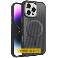 Чехол TPU+PC Carbon Mirage with MagSafe для Apple iPhone 16 (6.1")