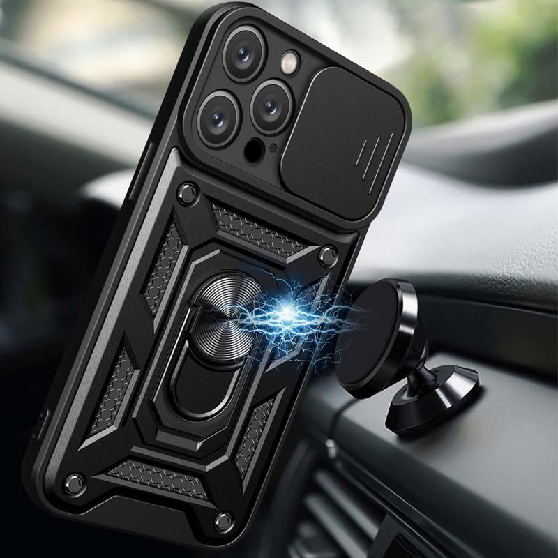 Чехол Ummi Camshield Serge Ring для Apple iPhone 12 Pro Max (6.7")