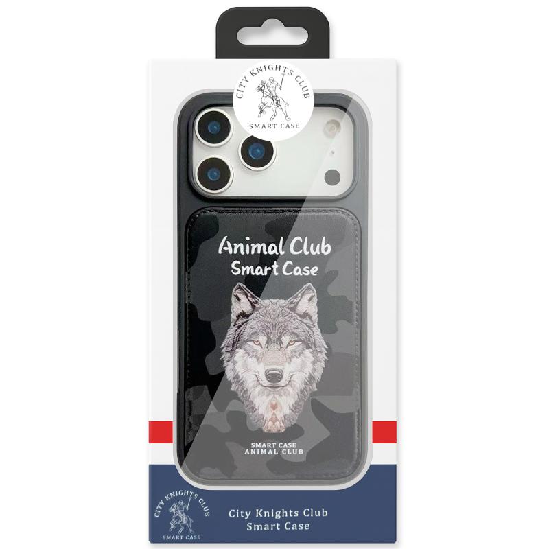 TPU+PC чехол Animal Club для Apple iPhone 17 Pro (6.3")