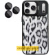 Чехол TPU+PC Wild Leopard with MagSafe and Lens для Apple iPhone 17 Air (6.5")