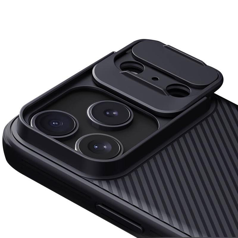 Карбоновая накладка Nillkin CamShield Pro Magnetic для Apple iPhone 17 Pro Max (6.9")