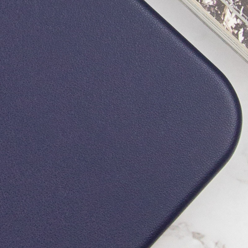 Кожаный чехол Leather Case (AAA) with MagSafe and Animation для Apple iPhone 14 (6.1")