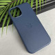 Кожаный чехол Leather Case (AAA) with MagSafe and Animation для Apple iPhone 16 Pro (6.3")