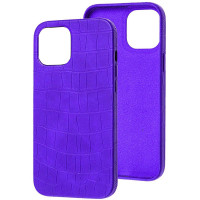 Уценка Кожаный чехол Croco Leather для Apple iPhone 11 Pro Max (6.5")