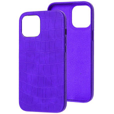 Уценка Кожаный чехол Croco Leather для Apple iPhone 11 Pro Max (6.5")