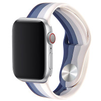 Силиконовый ремешок Rainbow для Apple Watch 38/40/41/42mm