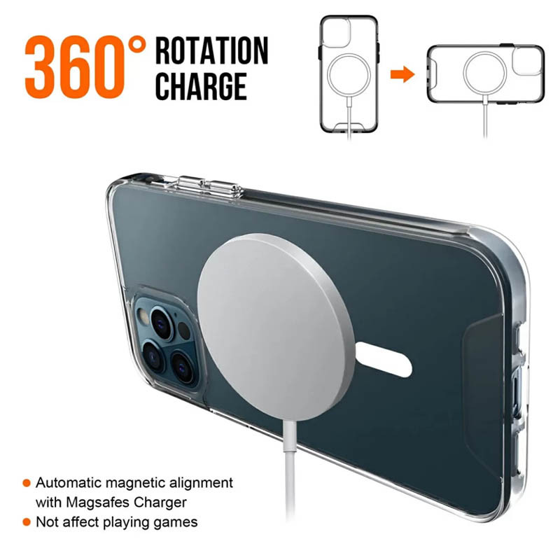 Чехол TPU Space Case with MagSafe для Apple iPhone 14 Pro Max (6.7")