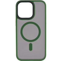 TPU+PC чехол Metal Buttons with MagSafe для Apple iPhone 15 Pro Max (6.7")