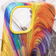 Кожаный чехол Colour Splash with MagSafe для Apple iPhone 12 Pro Max (6.7")