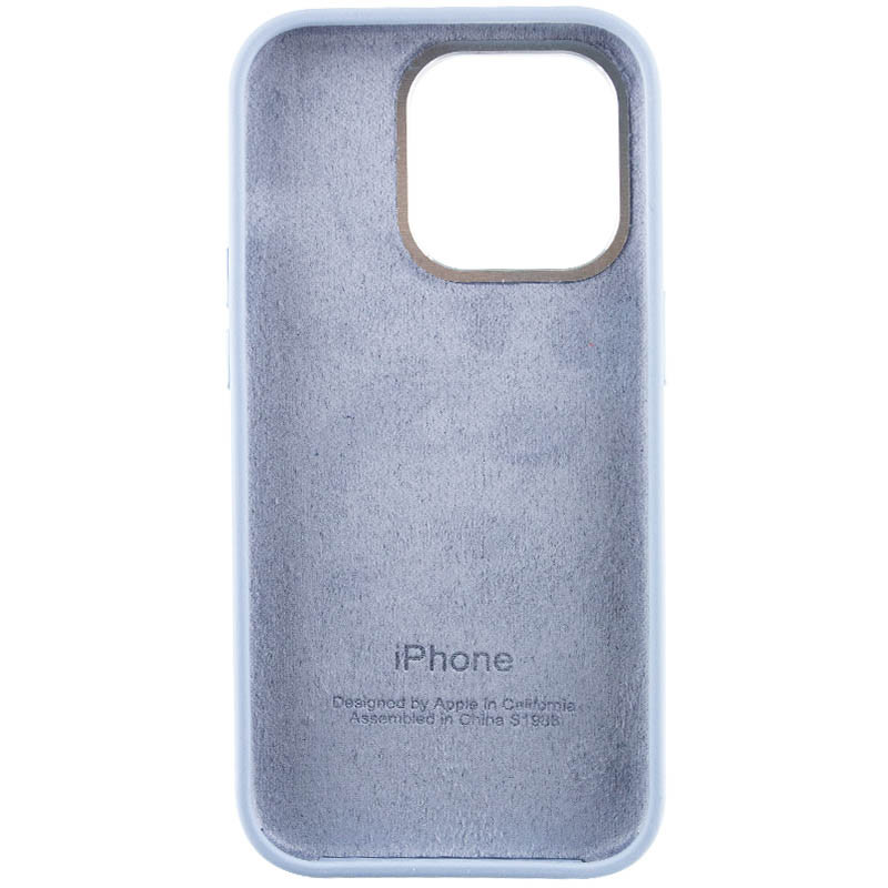 Чехол Silicone Case Metal Buttons (AA) для Apple iPhone 14 Pro Max (6.7")