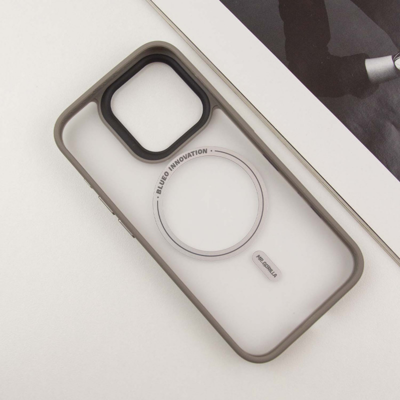 TPU+PC чехол Blueo Skin Friendly Frosted with MagSafe для Apple iPhone 15 Pro Max (6.7")