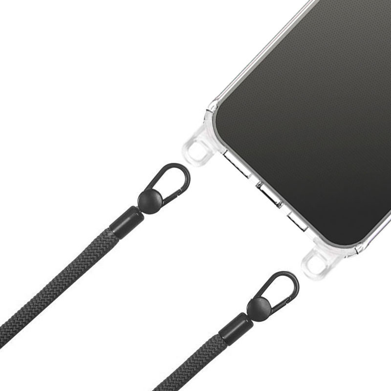 Чехол TPU Transparent with Straps для Apple iPhone 14 Pro (6.1")
