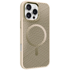 Чехол TPU+PC Carbon Mirage with MagSafe для Apple iPhone 16 Pro (6.3")