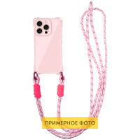 Чехол TPU CrossBody with straps для Apple iPhone 16 (6.1")
