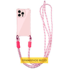 Чехол TPU CrossBody with straps для Apple iPhone 16 (6.1")