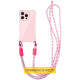 Чехол TPU CrossBody with straps для Apple iPhone 16 (6.1")