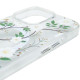 TPU+PC чехол Clear Garden with MagSafe для Apple iPhone 16 Pro (6.3")