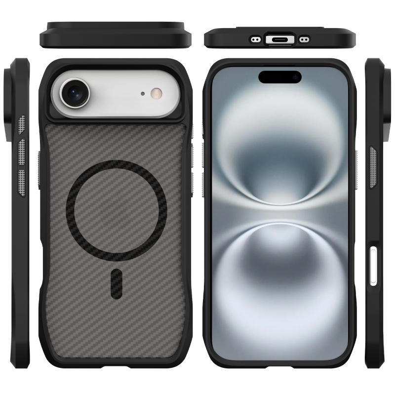 Чехол TPU Space Octagon with MagSafe для Apple iPhone 17 Air (6.5")