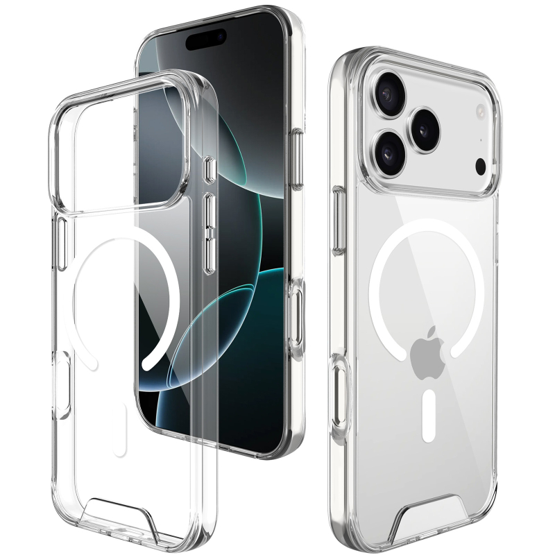 Чехол TPU Space Case with Magnetic Fit для Apple iPhone 17 Pro / 18 Pro (6.3")