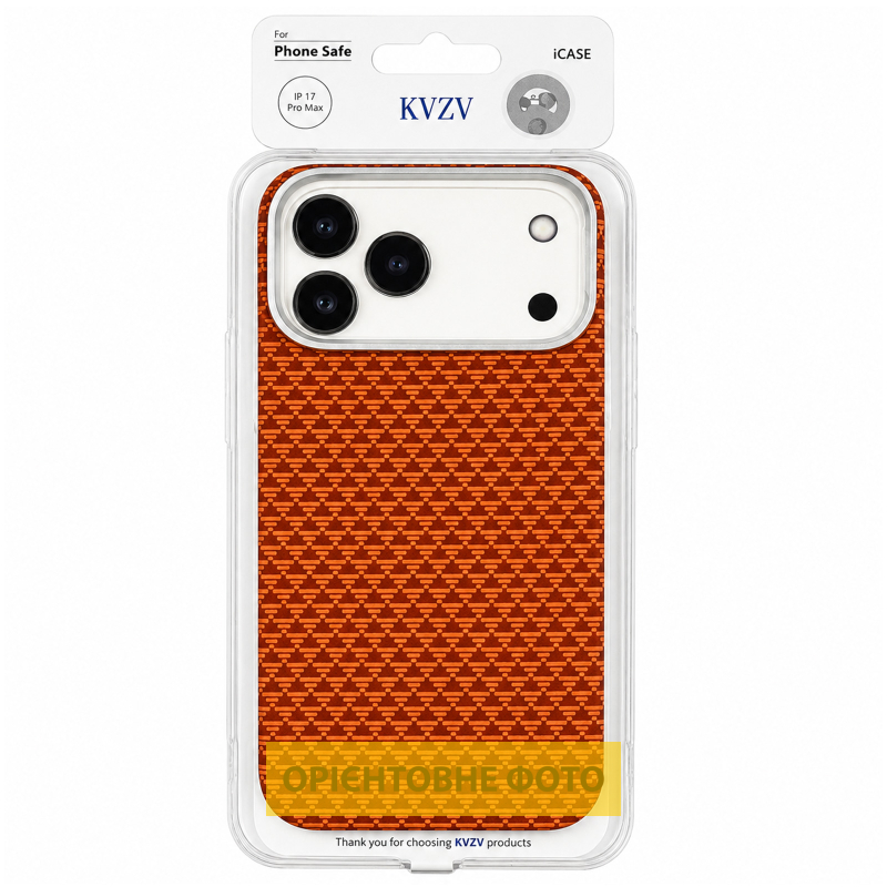 Чехол TPU+PC KVZV Triangular Pattern with Magnetic Fit для Apple iPhone 15 Pro (6.3")